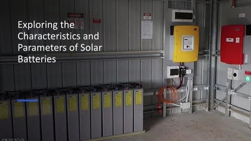 Main Quality Parameters of Solar Batteries