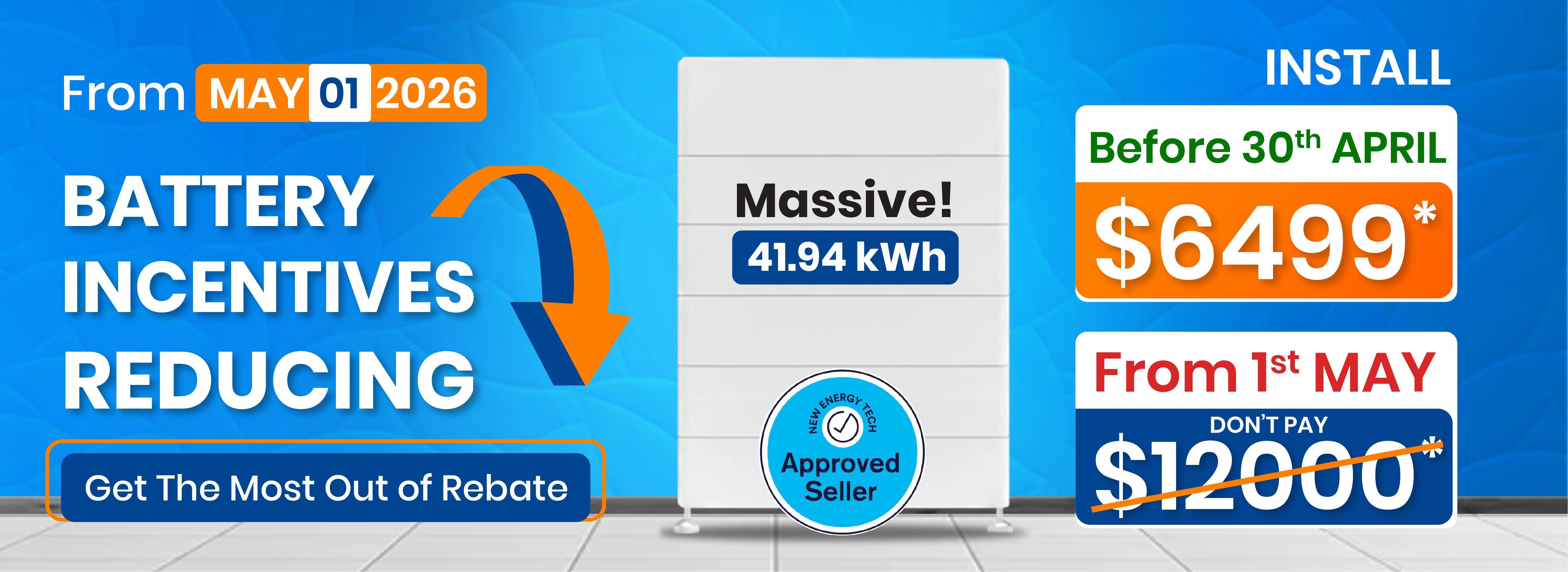 Solar panels banner image — click for a free quote