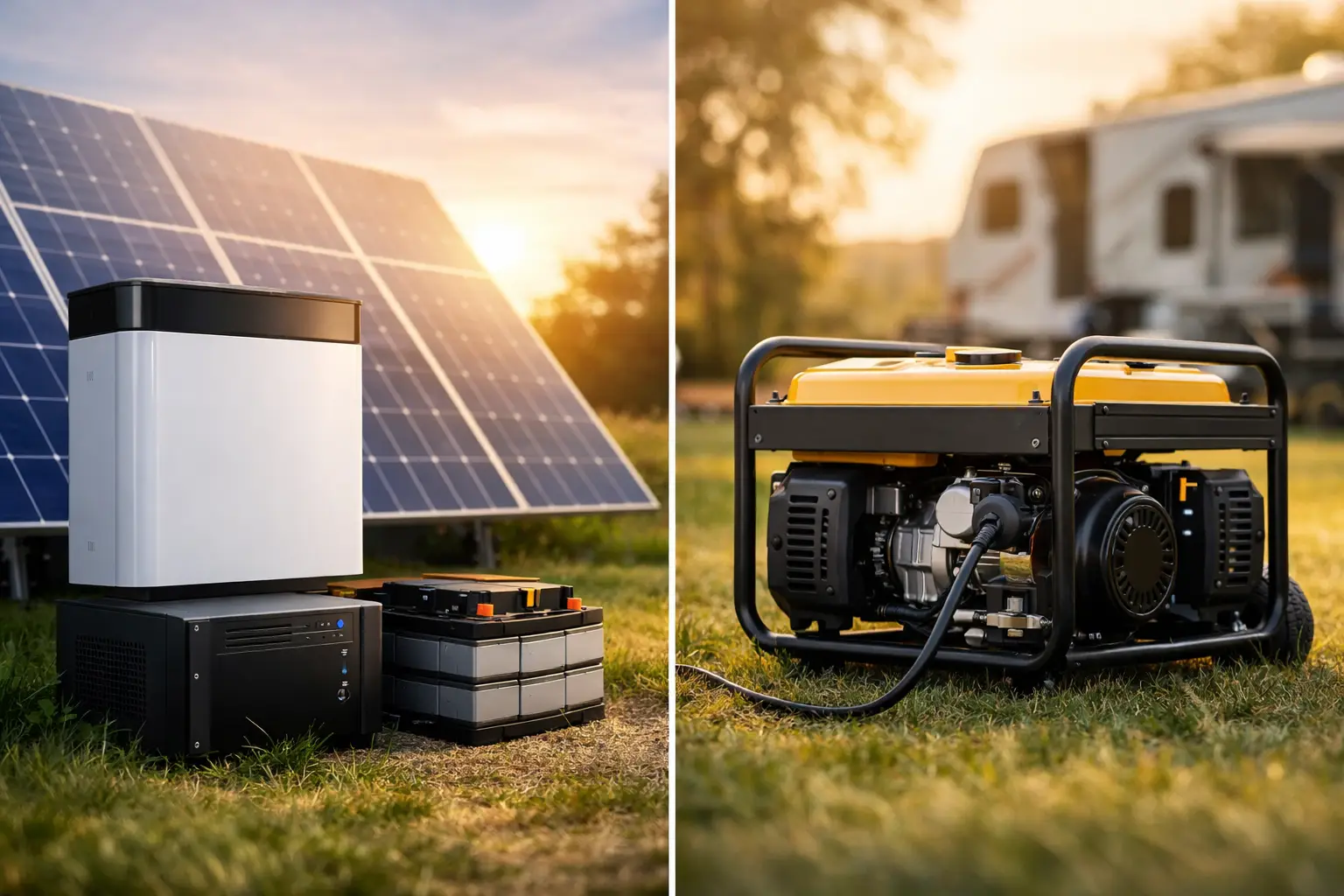 Solar Battery vs Generator: Which Wins?