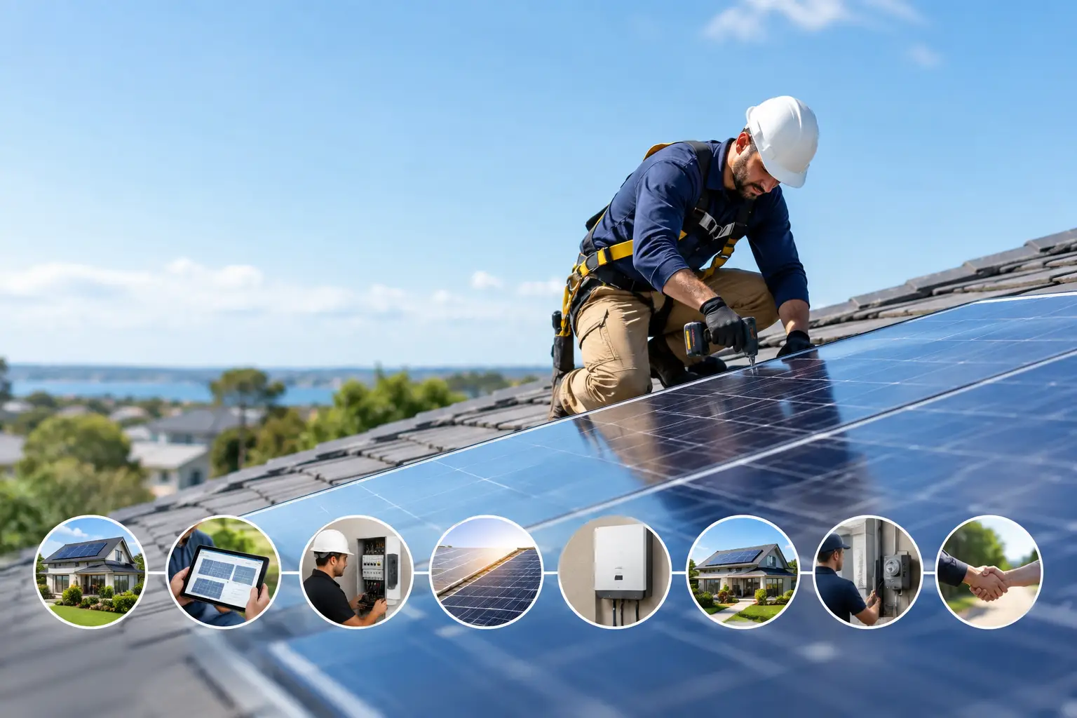 Solar Installation Process Australia in 8 Steps
